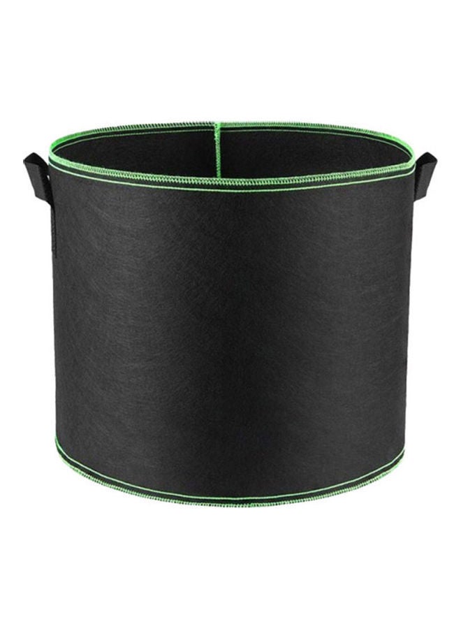 NIBEMINENT Flower Pot With Handle Black - Image 5