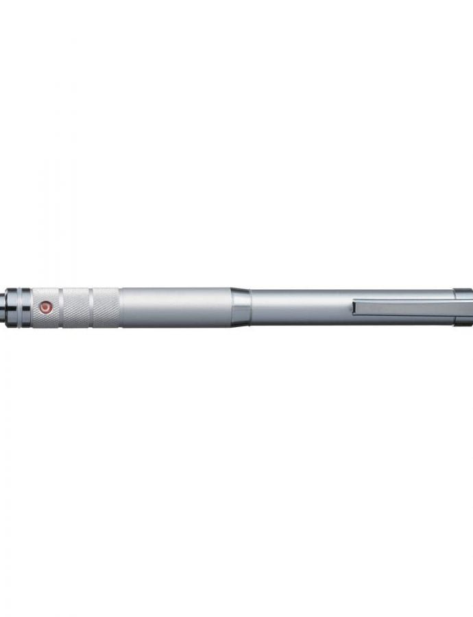 uni Kuru Toga Roulette Model Auto Lead Rotation 0.5mm Mechanical Pencil, Silver Body (M510171P.26) - Image 2