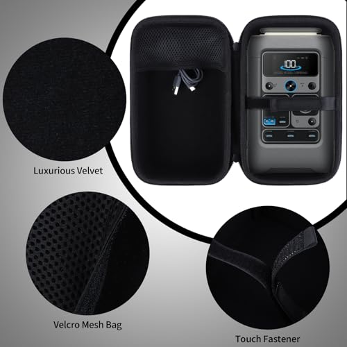Peyyargo Case Compatible with Anker SOLIX C300 DC Power Bank Station, Outdoor 288Wh 90,000mAh Portable Power Station, 300W Solar Generator - Image 4
