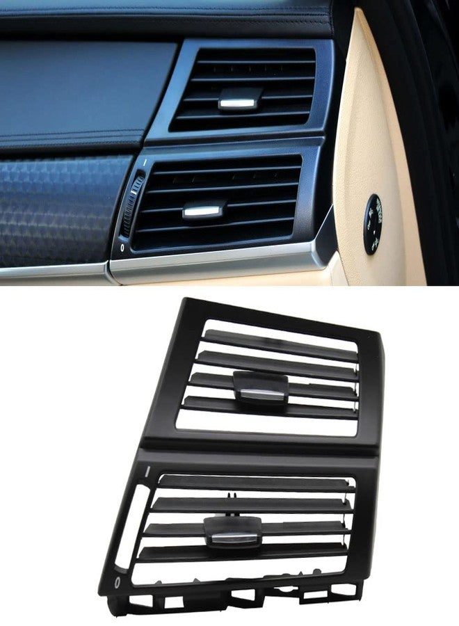 Goodithy Front Right Dash Air Conditioning AC Vent Grille Outlet Cover Air Vent Panel Replacement For BMW X5 X6 E70 E71 E72 2007 2008 2009 2010 2011 2012 2013 (Right) - Image 1