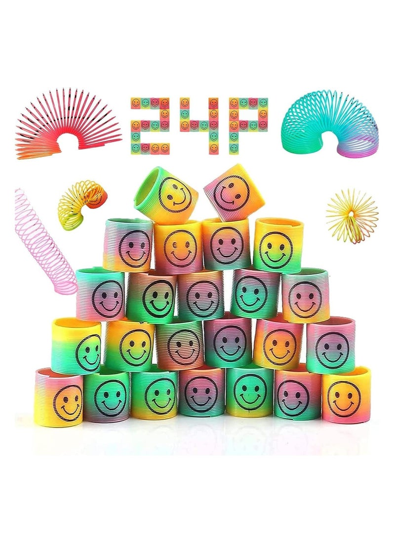 TOY GARDEN Smiley Party Favors For Kids Birthday Party- 24Pcs Spring Birthday Gift Toys For Girls Boys, Return Gifts For Birthday Party kids, Birthday Giveaways For Kids Bulk Mini Toys Pinata Goody Bag  - Image 1