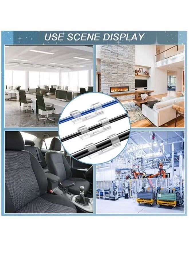 20-Piece Self Adhesive Cable Management Clips, Sticky Wire Cord Organizers Holder For TV - Image 2