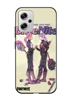 Protective Case Cover For Xiaomi Redmi Note 11T Pro Bright Bomber Design Multicolour