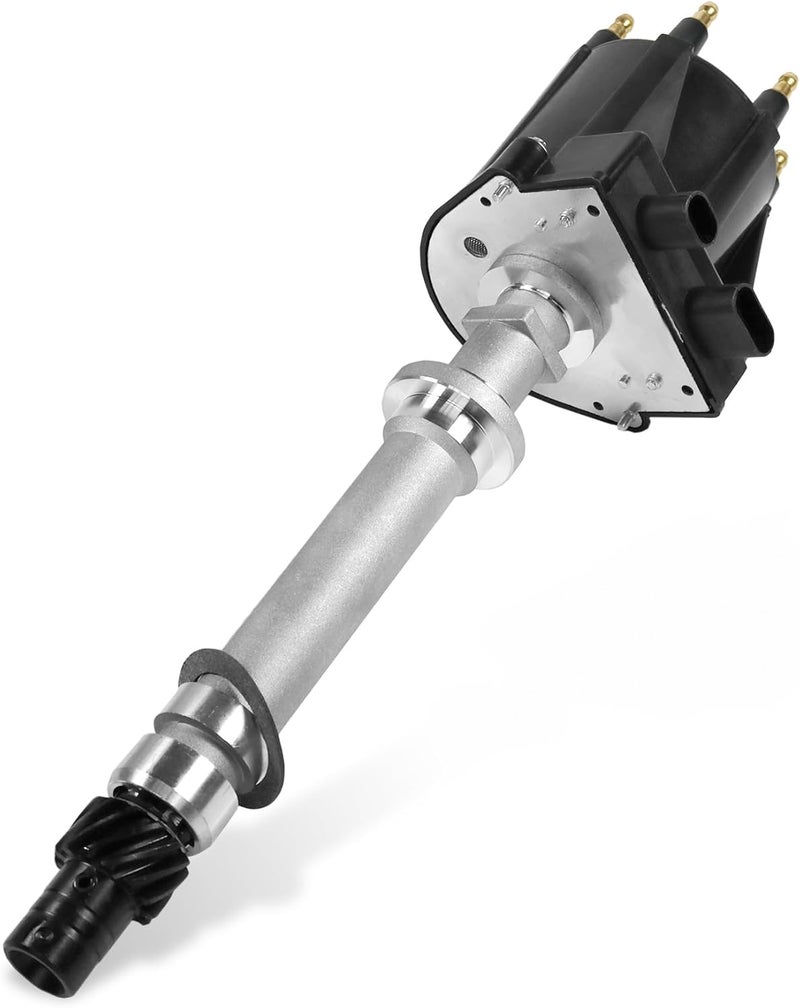 JDMSPEED Ignition Distributor With Cap & Rotor Replacement For Chevy Astro C1500 C2500 K1500 S10 Caprice Replacement For GMC Caballero G1500 Jimmy Replace 606-02330 10482827 1103837 1103725 HEI Distributor - Image 1