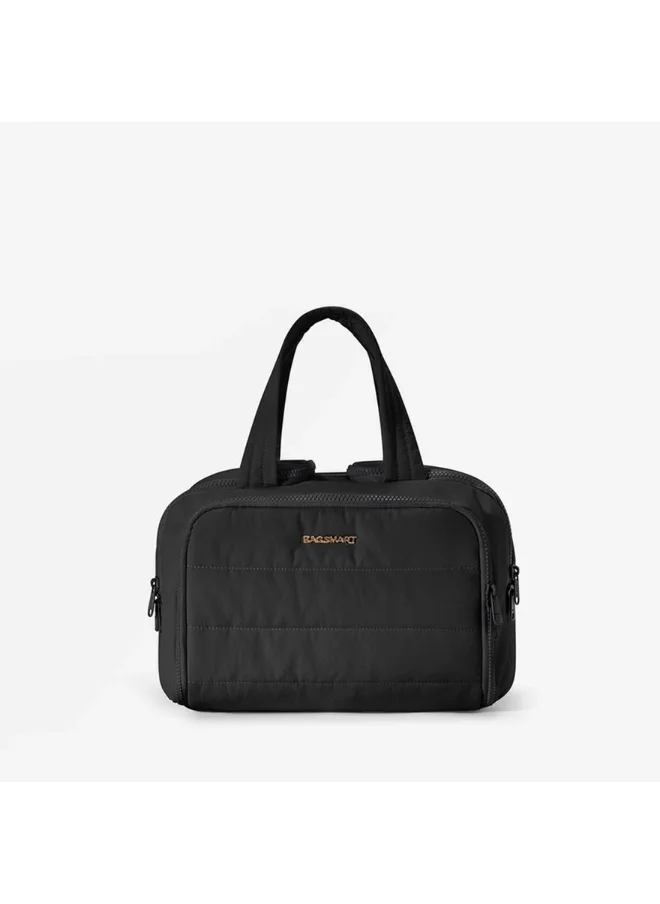 BAGSMART BAGSMART Black Zora Spacesaver 4-in-1 Puffy Multi-Functional Toiletry Bag