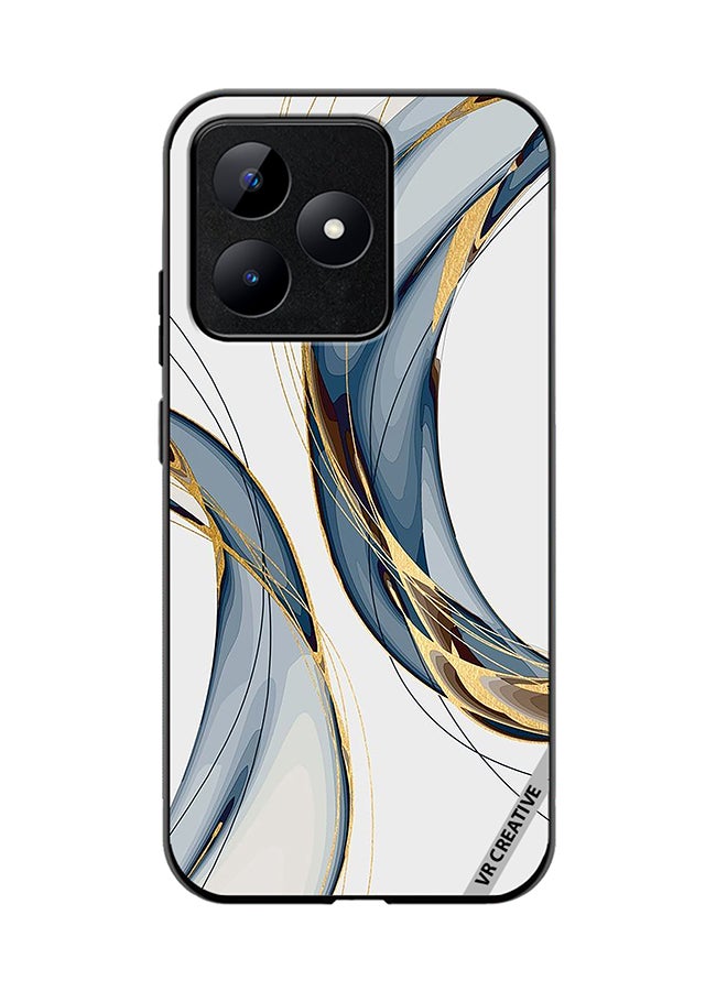 VR CREATIVE Protective Case Cover For Realme C53 Digital Art Layers Design Multicolour - Image 1
