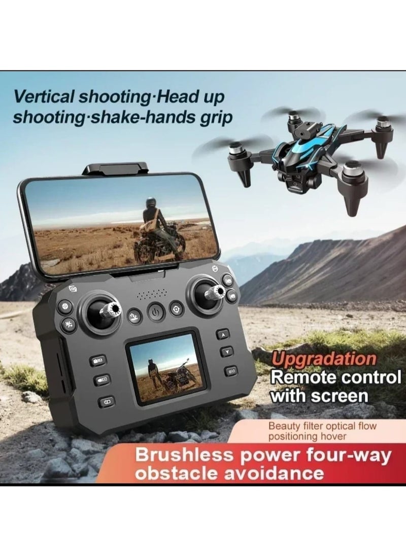 JAJEEK K12 Max Drone with Dual Camera, Optical Flow Positioning, Real-Time Screen Control, 4K HD Wide-Angle Lens, Altitude Hold, One-Key Takeoff/Landing, Foldable Quadcopter with Intelligent Flight Modes, Ideal for Aerial Photography, Kids & Adults – Black - Image 5