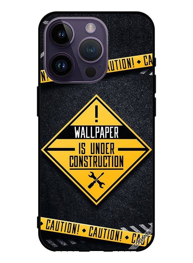 Covernex Protective Case Cover For Apple iPhone 14 Pro Wallpaper Is Under Construction - Image 1