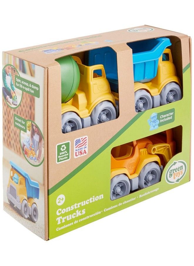 Green Toys Construction Vehicle 3 Pack 4C  - Image 2