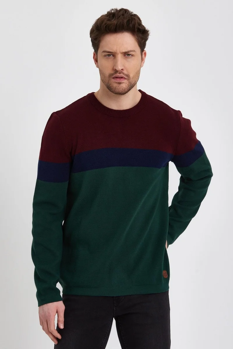 Alexander Gardi Color Block Sweater (E22-5701)