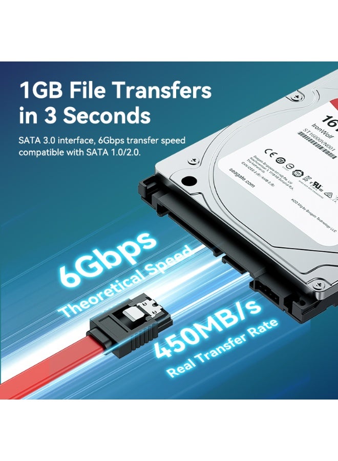 VENTION SATA3.0 Cable 0.5M Red Model # KDDRD - Image 4