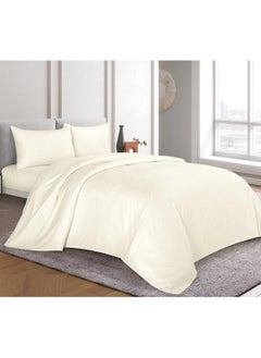Hours Bed sheet set with elasticated edges from hours collection, of 4 pieces, king size,HOTEL-S007  - Image 1