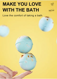SADOER 100g Bath Bomb Balls Cleansing Aromatherapy Bath Balls Rosemary Scent  - Image 5