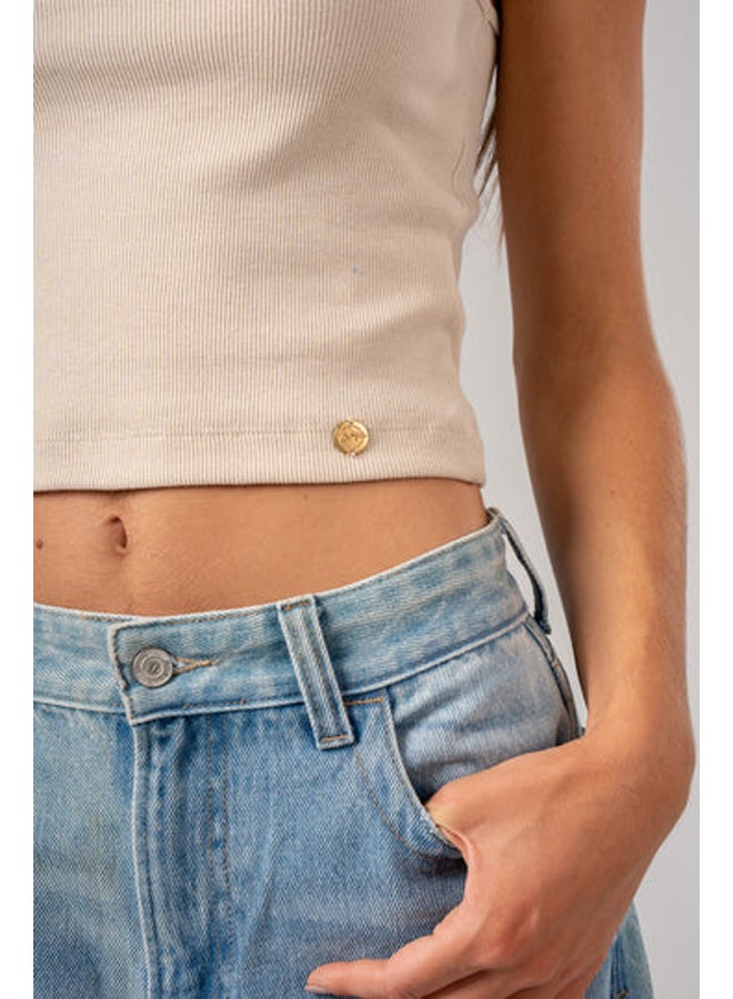 ASTK Basic Rib Tank Top - Image 3