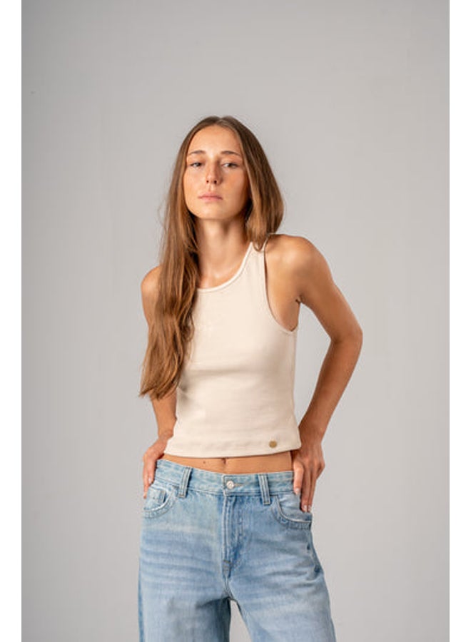 ASTK Basic Rib Tank Top - Image 1