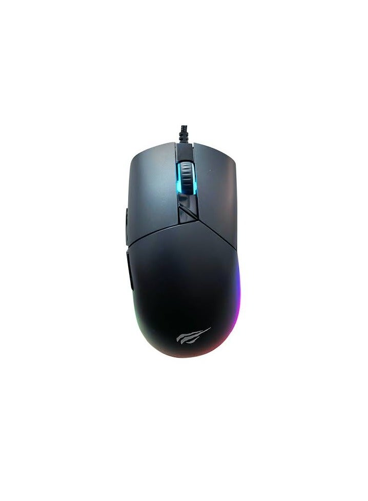هافيت ماوس الألعاب القابل للبرمجة Havit Ms1038 مع إضاءة خلفية RGB 8000DPI - Image 1