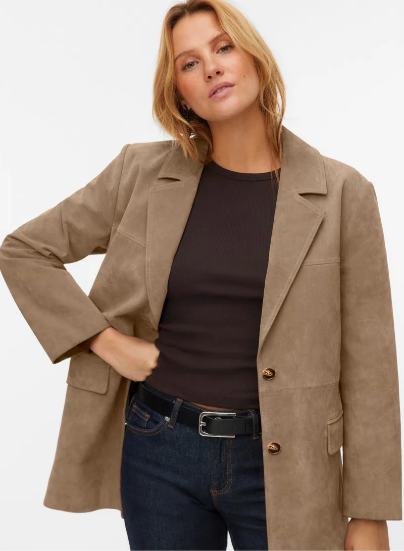 VERO MODA Suede Jacket