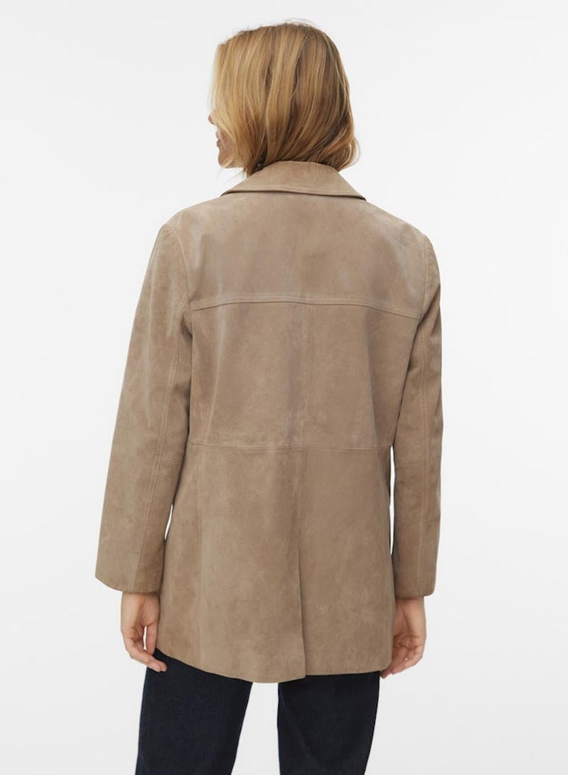 VERO MODA Suede Jacket - Image 4