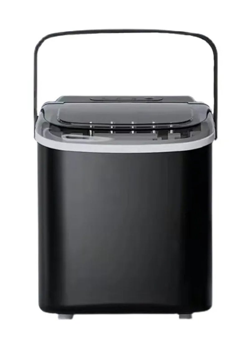 Generic Countertop Ice Maker, Portable Nugget Ice Machine, 34Lbs/24H Production, 6 Minutes Quick Ice Making, Self-Cleaning, Black  - Image 2