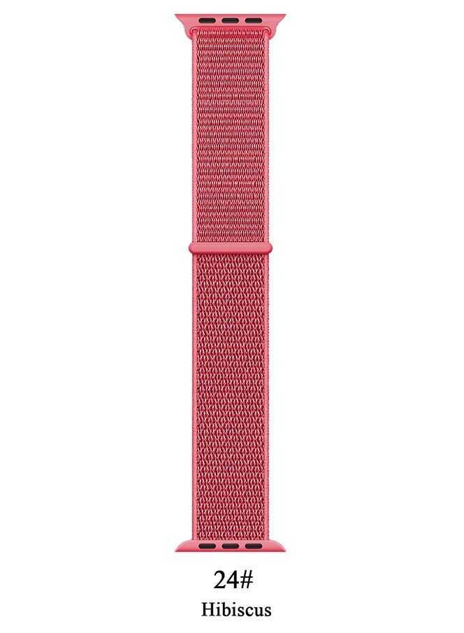 Nylon Sport Band for Apple Watch 41mm,Soft Replacement Strap for iWatch Series 7 - Image 2