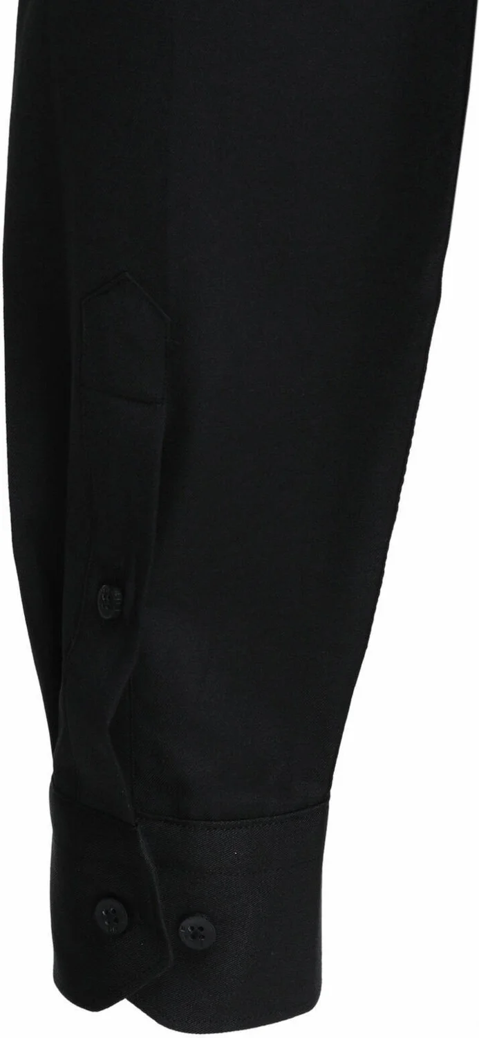 Kip Classic Long Sleeve Black Men's Shirt GM-4914