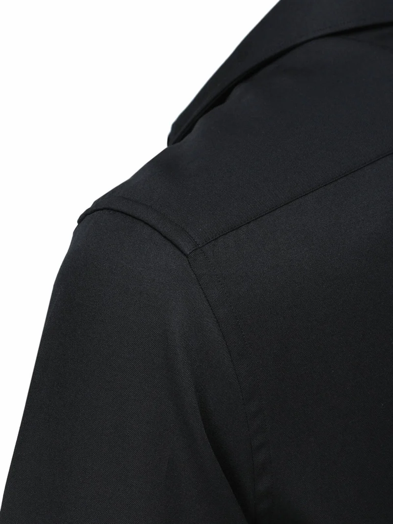 Kip Classic Long Sleeve Black Men's Shirt GM-4914