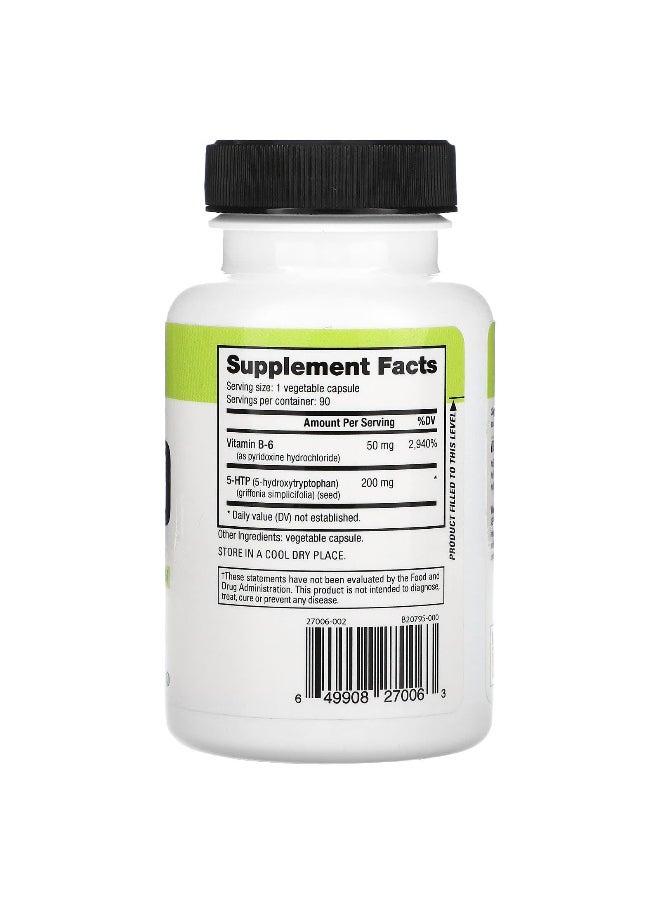 NutraBio NutraBio, 5-HTP, 200 mg, 90 Veggie Capsules  - Image 2