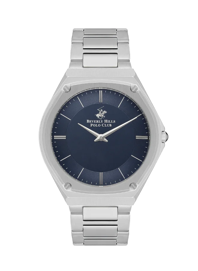 BEVERLY HILLS POLO CLUB BEVERLY HILLS POLO CLUB Men's Analog Dark Blue Dial Watch - BP3545X.390