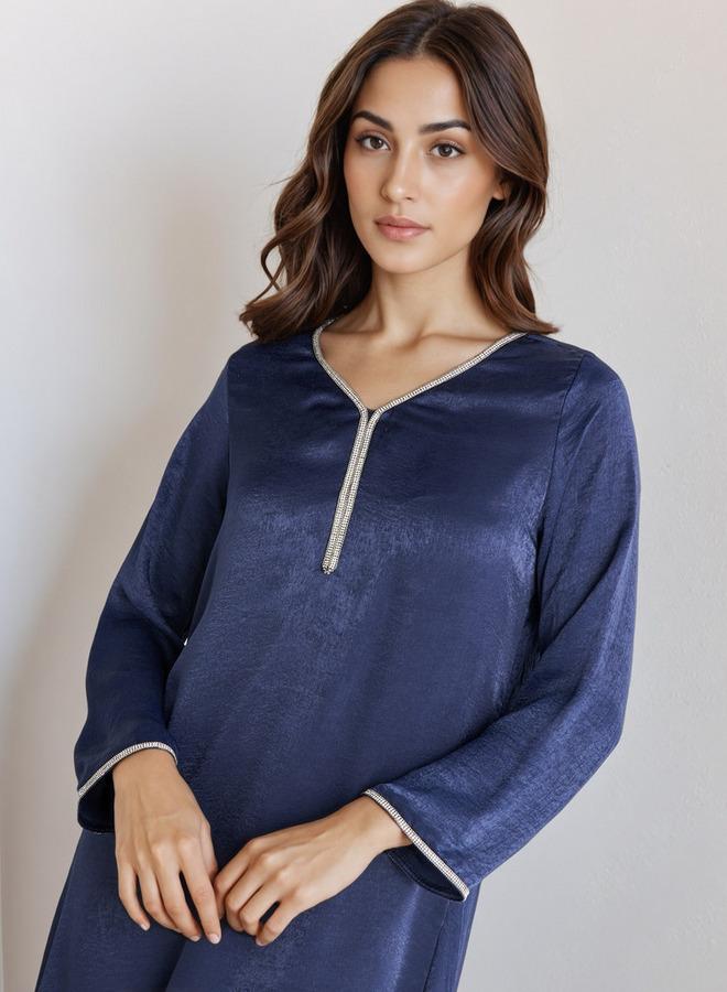 Splash FAV Nighty Maxi Length with V neck - Image 3
