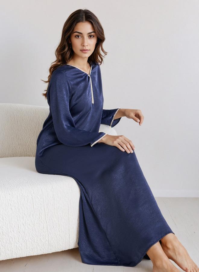 Splash FAV Nighty Maxi Length with V neck - Image 5