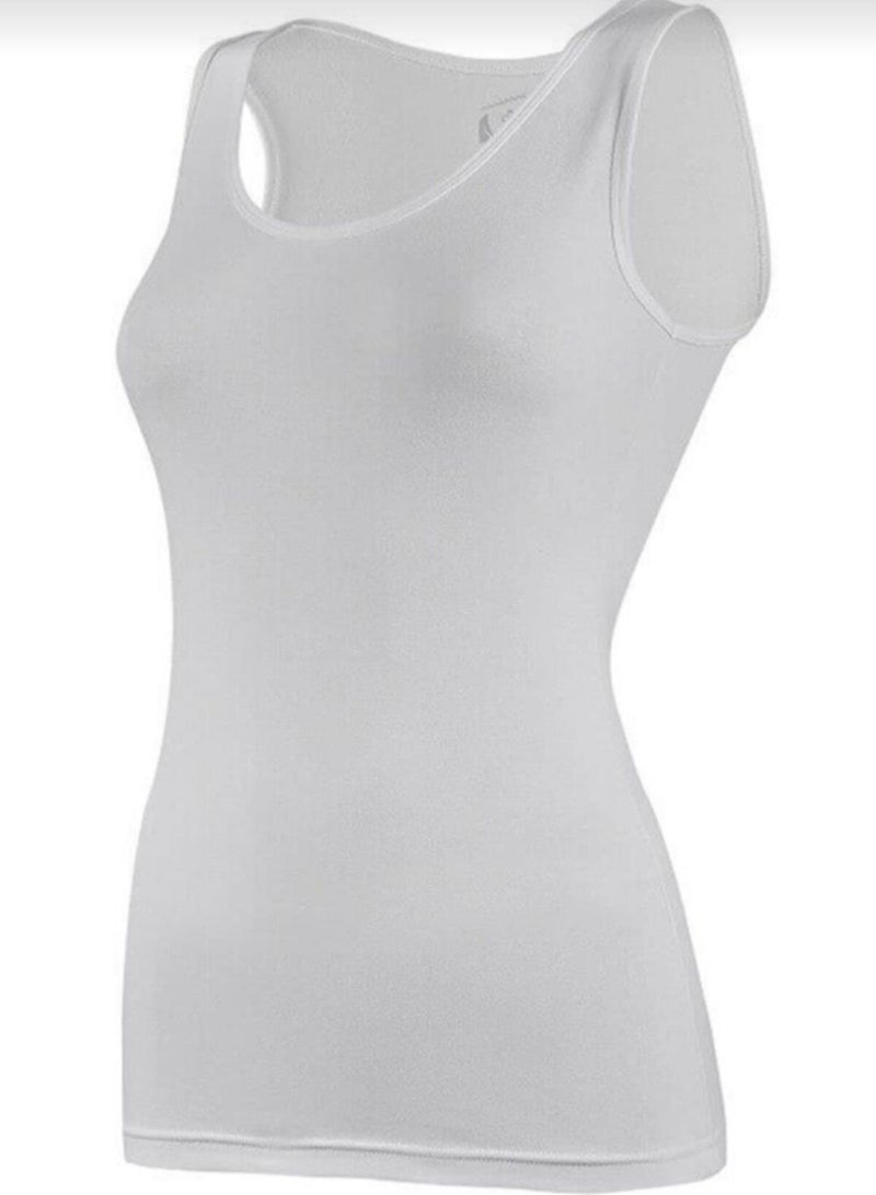 Yıldız Yildiz 2365 Women's Bamboo Thick Strap Undershirt 12 Pieces 