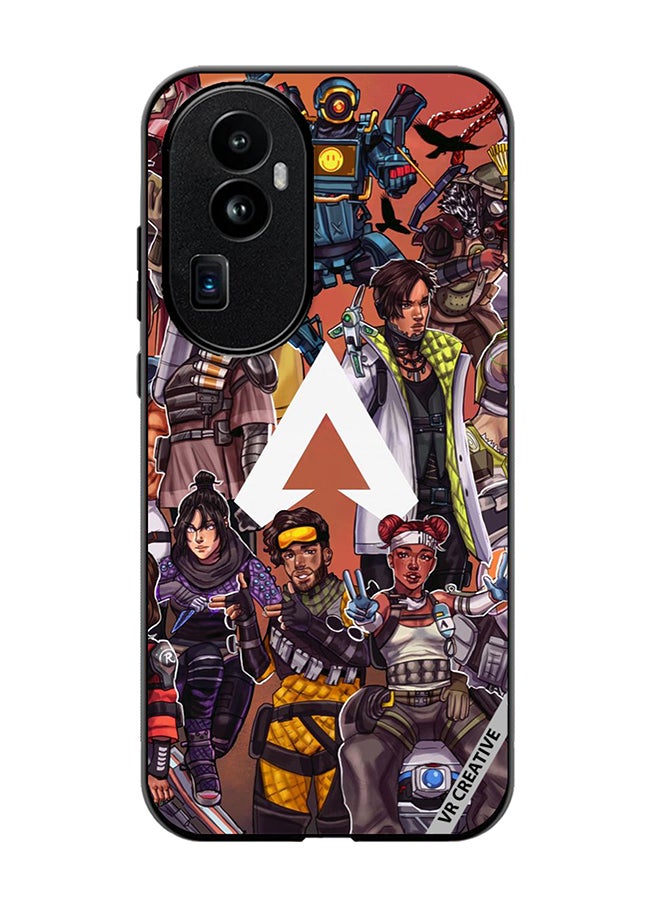 VR CREATIVE Protective Case Cover For Oppo Reno 10 Pro Plus Apex Legends Whole Team Design Multicolour - Image 1