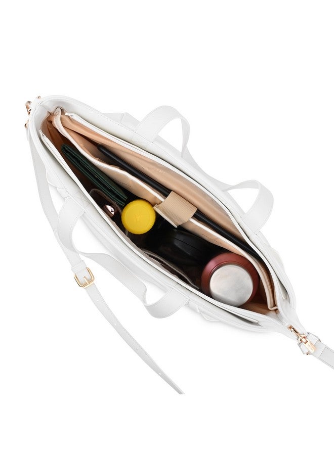 Fastrack White Tote Bag for Women - Image 4