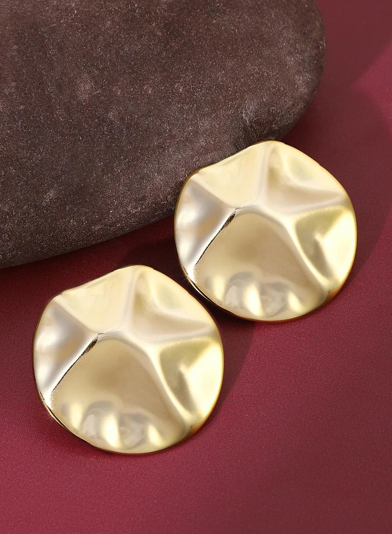 Wavy Stud Earrings