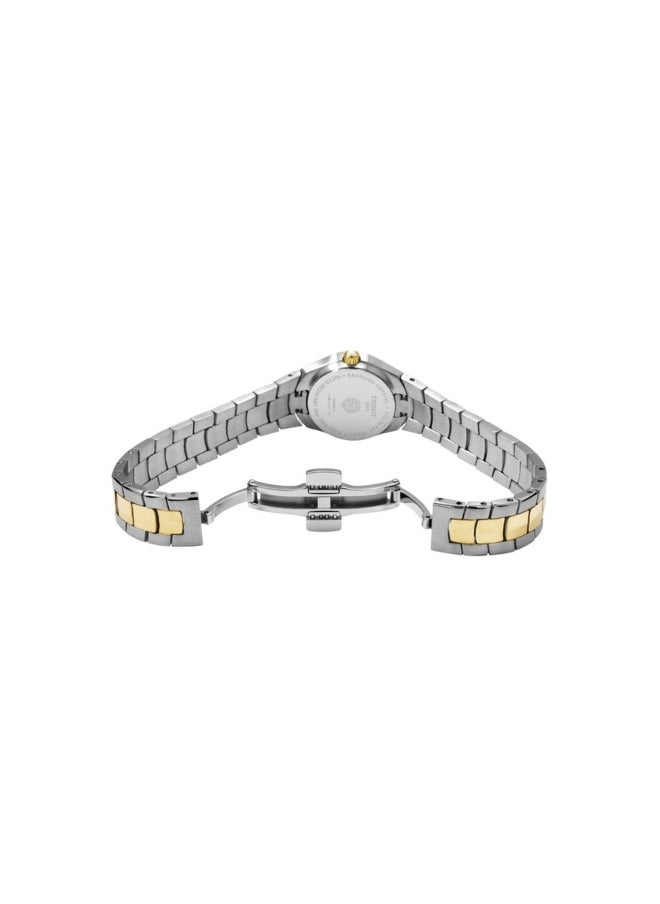 TISSOT - T-Round Mother of Pearl Dial Two-tone Ladies - Image 1
