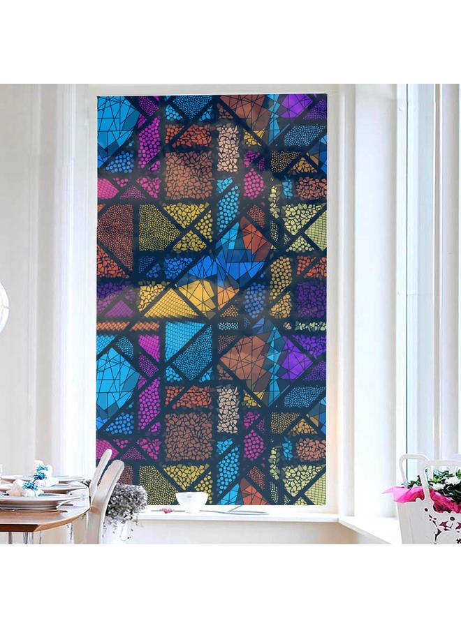 45*58cm Semi-transparent Glass Electrostatic Stickers Home Frosted Window Film Bathroom Bathroom Glass Sliding Door And Window Stickers - Image 5