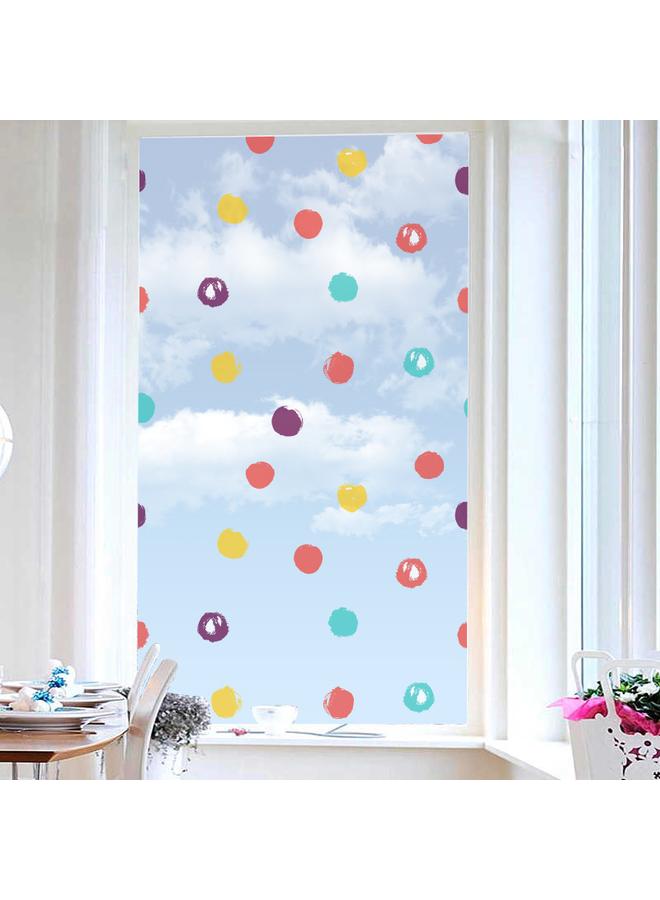 45*58cm Semi-transparent Glass Electrostatic Stickers Home Frosted Window Film Bathroom Bathroom Glass Sliding Door And Window Stickers - Image 1