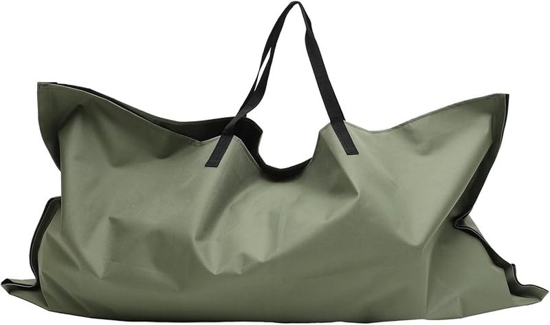 Heavy Duty Waterproof Garden Leaf Bag with Handles Foldable Reusable Outdoor Trash Container - Image 1