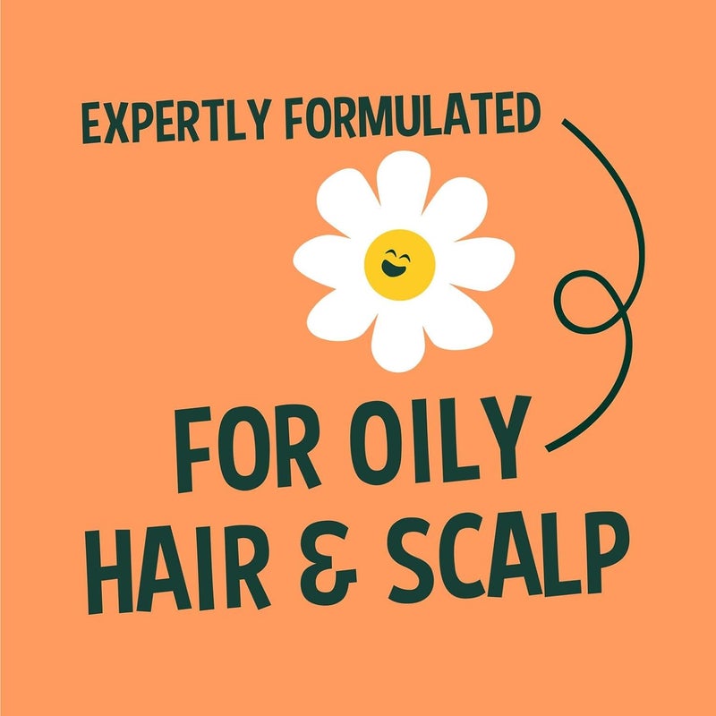 1L Natural Grapefruit & Orange Shampoo, Purifying For Oily Hair & Scalp, Vegan & Cruelty Free, No SLS, Silicones or Parabens, Family Sized - Image 3