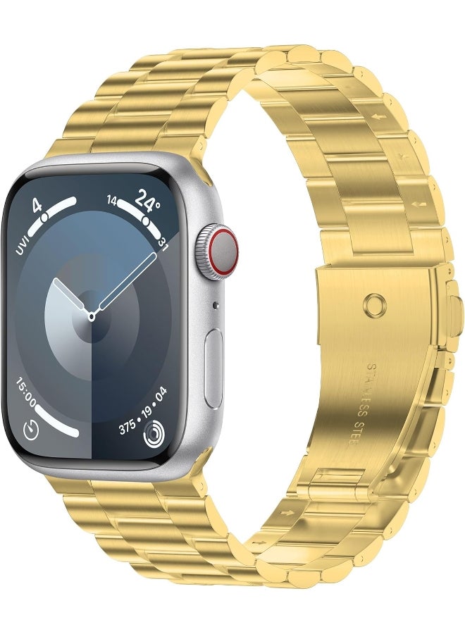 Stainless Steel Band for Apple iWatch Series Ultra 2 9 8 7 6 5 4 3 SE 49MM 45MM 41MM 40MM 44MM 38MM 42MM 38 40 41 42 44 45 49 MM Metal Strap Bracelet 