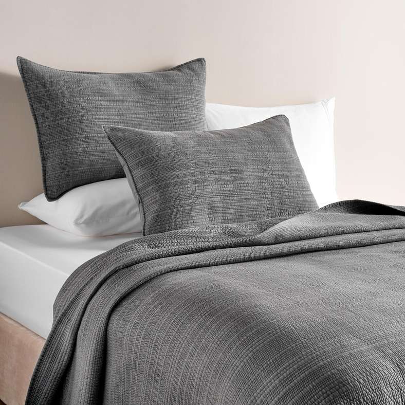 Pan Home طقم أغطية سرير رمادي من 3 قطع للجميع - Image 1
