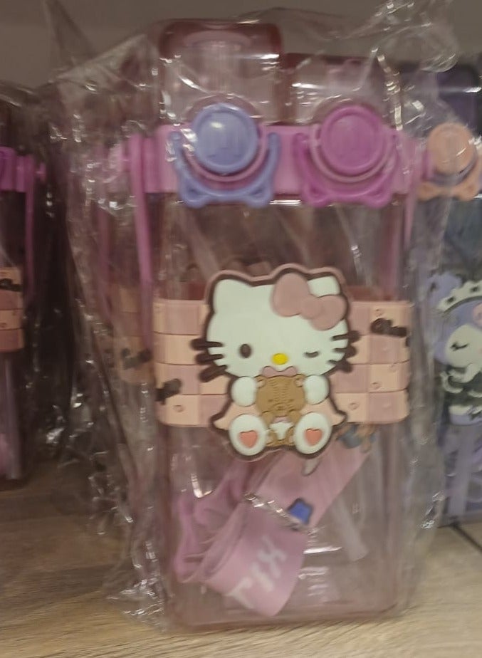 هالو كيتي زجاجة مياه اكليريك