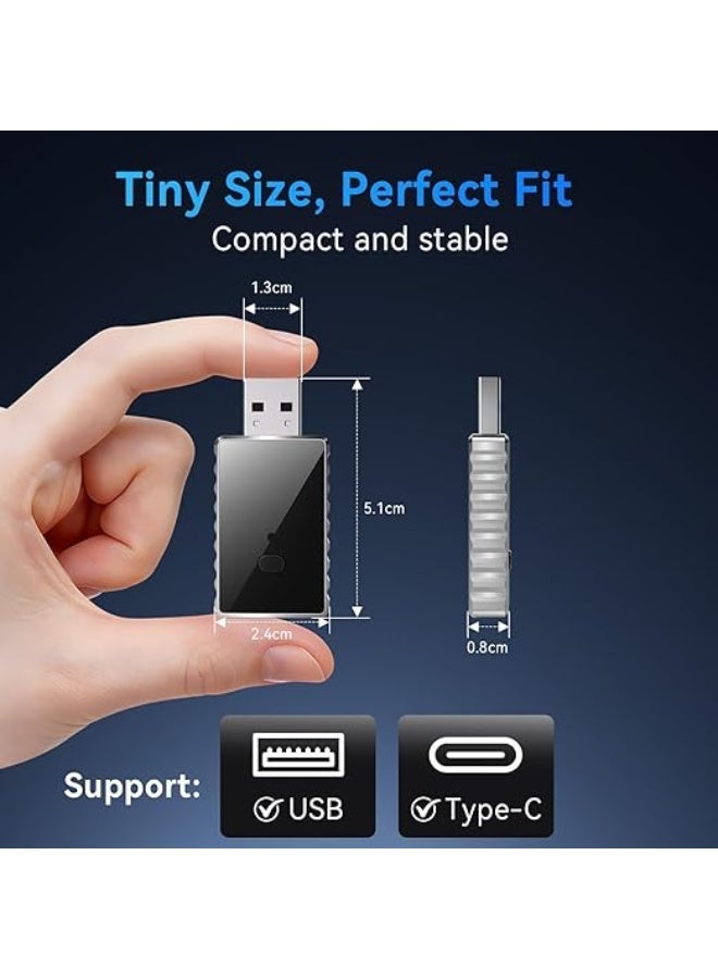 Wireless CarPlay and Android Auto Adapter for Cars – A smart upgrade piece for wireless connectivity via USB A/C ports, automatic operation and stable, continuous connection. - Image 2