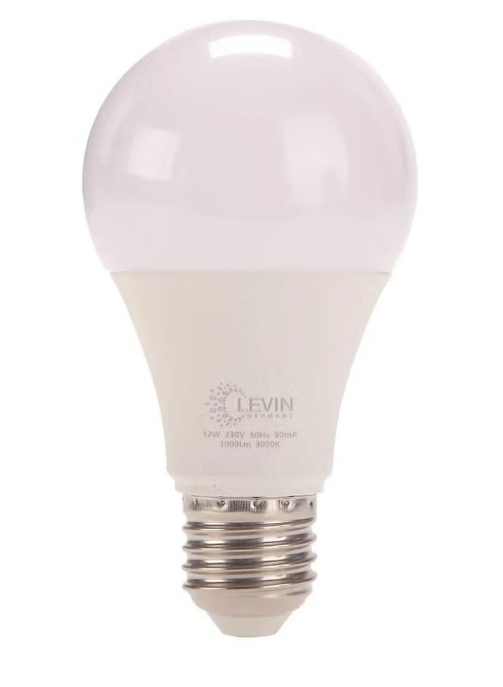 Levin Germany 3000K Led Bulb Warm White Screw Type 12W 3 Pcs Pack - Image 2
