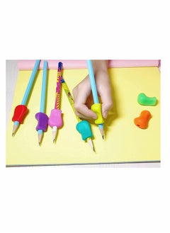 Generic Pencil Grips for Children, Pencil Grips for Kids Handwriting, Ergonomic Writing Training Aid Correction Silicon Gel Pencil Grip for Children Preschoolers  - Image 4