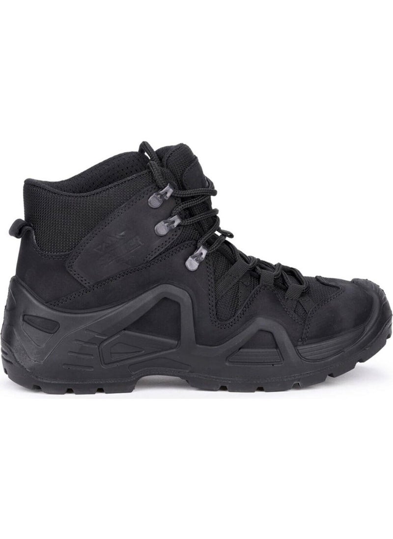 Scooter  1492 Black Nubuck Waterproof Men's Military Boots  - Image 1