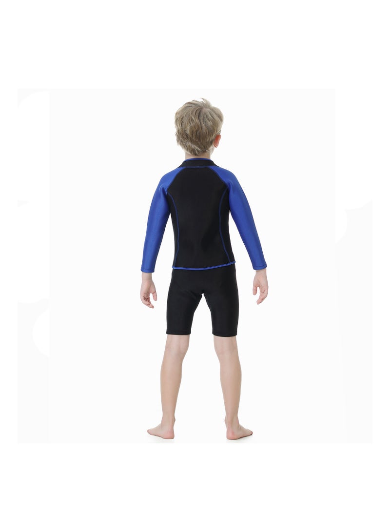Loquat Children's Warm Long Sleeved Cold Resistant Diving Suit - Image 2