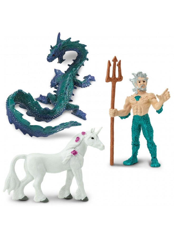 Safari Ltd. Super TOOBS Collection - Mythical Realms TOOB - 8 Piece Set - Non-toxic and BPA Free - Ages 3+