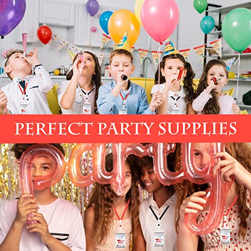 DLUGOPIS 10 Pcs Race Party Tickets with Lanyards Invitations Race Car Birthday Party Supplies Racing Theme Party Favors Gamer Party Vip Pass Accessories for Kids - Image 5
