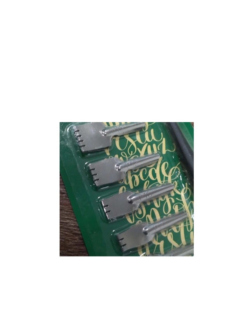 Greenwich Line Parallel Arabic Urdu English Calligraphy Pen broad nib calligraphy dip pen bamboo qalam pen - Image 2